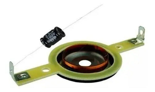 Diafragma Tweeter Bala Krack Ktm-620 Ktm-4tw Kb-3 3c Kdpy-1