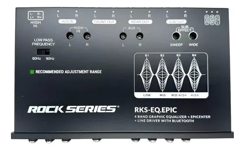 Ecualizador Con Epicentro Y Bluetooth Rockseries Rks-eq.epic