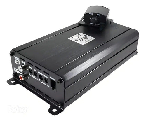 Amplificador Clase D Mini Atomic Orbit1 2800w 1ch Control Color Negro
