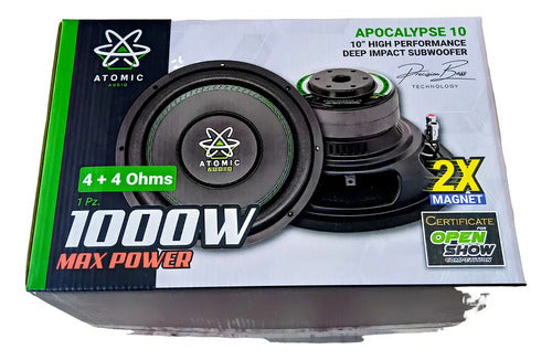 Atomic Audio Precisión Bass Apocalypse10 10