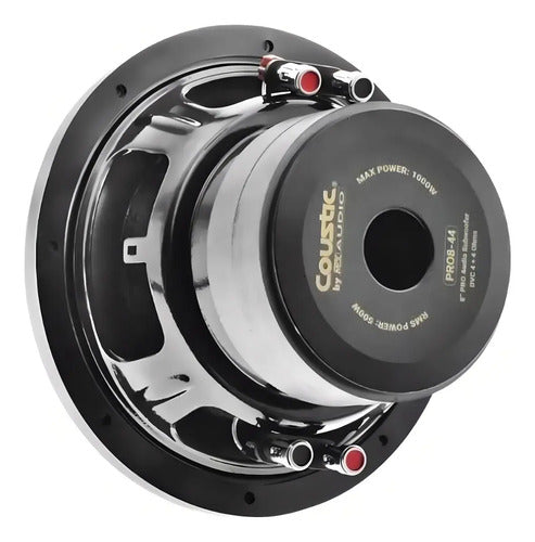 Subwoofer 8 Pulgadas Coustic Pro8-44 1000w Max Color Negro