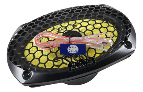 Par Bocinas 6x9 Sq Fibra Vidrio 75w Rms Audiolabs Adl-f69sq