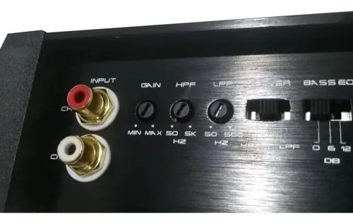 Amplificador 2 Canales Nakamichi 900w Max Clase Ab Nkxa900.2 Negro