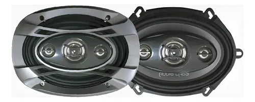 Par De Bocinas 5x7 6x8 4 Vias 50watts Rms Audiolabs Adl-sp57