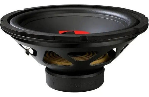 Subwoofer 12 Pulgada Nakamichi Nsw12d 1200w Máx Doble Bobina Color Negro