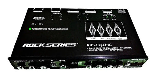 Ecualizador Con Epicentro Y Bluetooth Rockseries Rks-eq.epic