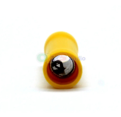 100 Conector Tubo Amarillo C.12-10 Audiolabs Adl-ttub-am1210