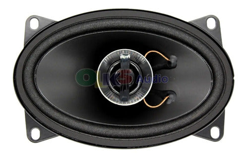 Bocinas Coaxiales 4x6 Pul 20w Rms 2 Vías Nakamichi Nse4618