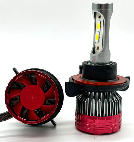 Kit Luces Focos Led Chip Csp 48w 18000 L Lupa Imloya R4-h13