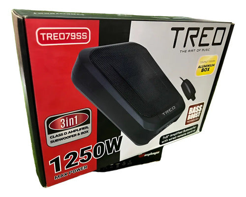 Subwoofer Amplificado De 7x9 1250w Max Control Treo Treo79ss