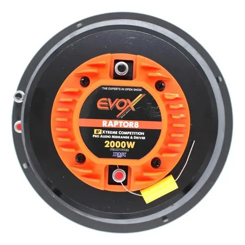 2 Medio Rango De 8. Driver. 1000w Rms. 8+8 Ohm Evox Raptor8