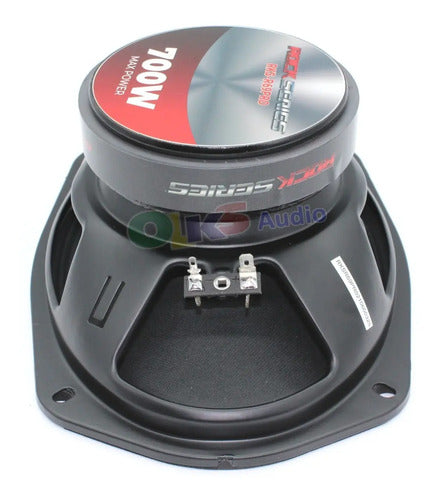 Par De Medios Rangos 6''x9'' 350w. Rms Rockseries Rks-r69pro