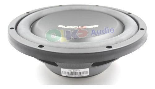 Subwoofer Plano 10'' 1000w. Max 4+4 Ohms Audiolabs Adl-swp10