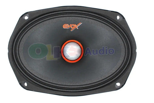 Medio Rango Evox 6x9 PuLG 400w / 800w 8 Omhs Evx69mr Color Negro