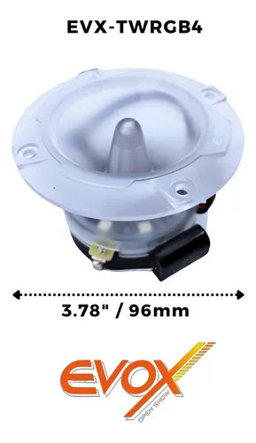 Par Tweeter Bala 4  Rgb Evox 250w Rms 4 Ohms Evx-twrgb4