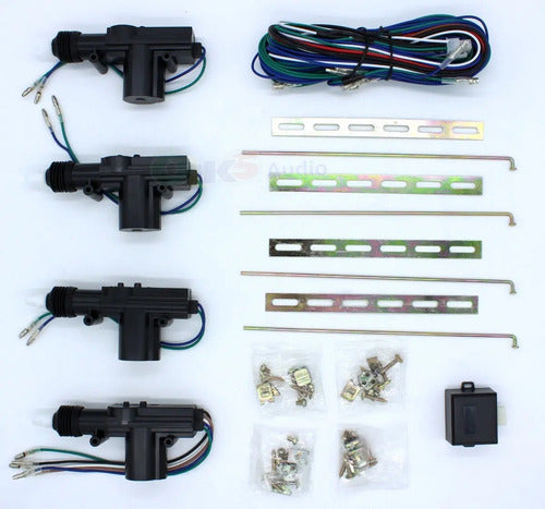 Kit 4 Actuadores Botador Seguro Electrico Extreme Ex-dlk3000
