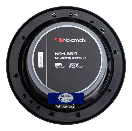 Par Medios Rangos 6.5pLG 50w Rms 4 Ohms Nakamichi Nsm6517