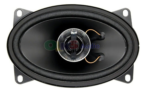 Bocinas Coaxiales 4x6 Pul 20w Rms 2 Vías Nakamichi Nse4618
