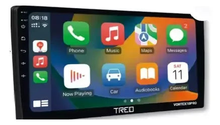 Estereo Pantalla De 10'' 2 Din Wifi Carplay Treo Vortex10pro