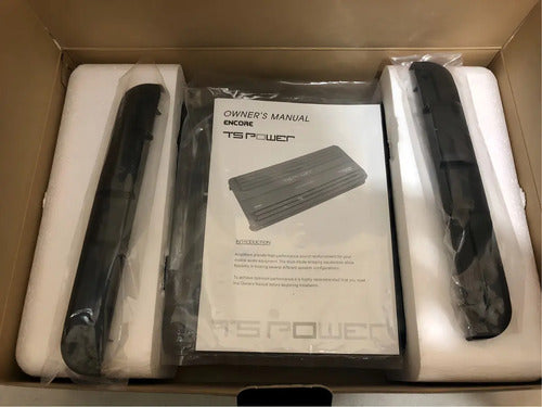 Amplificador 4 Canales Ts Power Encore Te-4100 1200 Watts