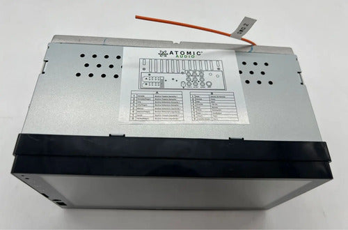 Estéreo 2 Din 7'' Mirror Link Cámara Reversa Atómic Atom7ac