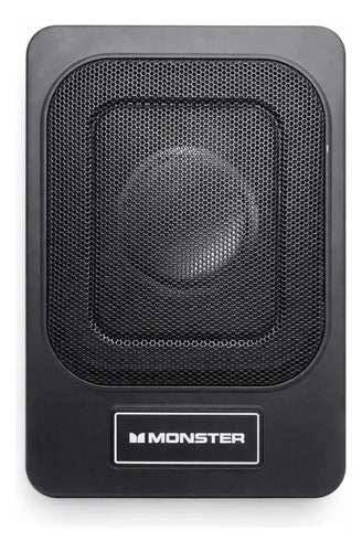 Subwoofer Amplificado De 8x9'' 300w Rms 2ohms Monster Mpsw9