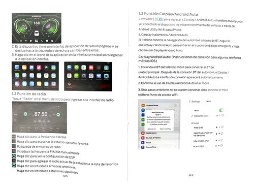 Estéreo Con Pantalla Monster Had310-d10 Con Bluetooth Color Negro