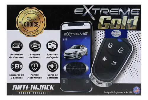 Alarma Auto Extreme Gold App Codigo Variable Seguridad