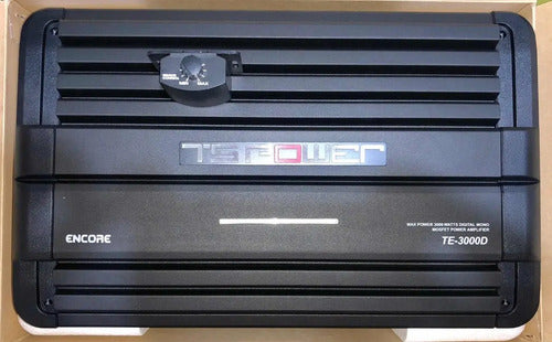 Amplificador Clase D Para Bajos Spl Open Show De 1700 Watts Rms A 1 Ohm Marca: Ts Power Se