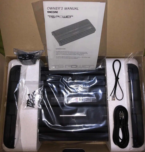 Amplificador Clase D Para Bajos Spl Open Show De 1700 Watts Rms A 1 Ohm Marca: Ts Power Se