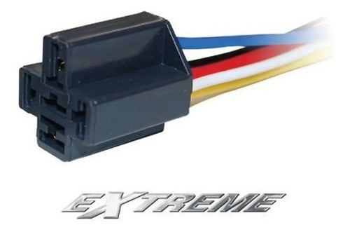 20 Arnes O Socket Para Relay De 5 Patas Extreme Acsock5