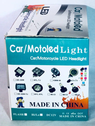 Faro De Led 6 Contra Intemperie 12 Watts Máx Steelpro B4d12