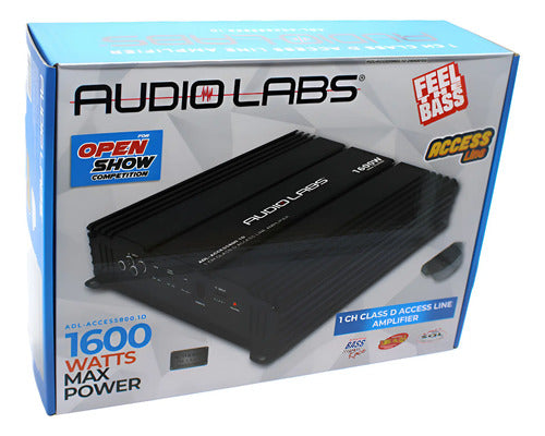 Amplificador 1 Canal 200w @4ohms Audiolabs Adl-access800.1d