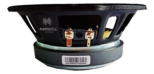 Medio Rango 6.5 Pulgadas Audio Labs Adl-65mr2 450 Watts Max Color Negro