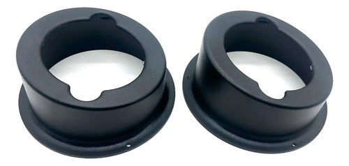 Par Aumento Alza Volcan Para Tweeter Bala De 3.5'', 4'' 200b Color Negro