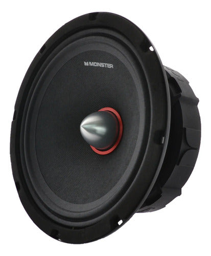 Par De Medios Rangos De 8'' 450w. Rms 8 Ohms Monster. Smm805