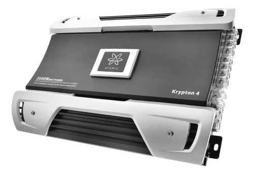 Amplificador Atomic Krypton 4 2600 W 4 Canales Clase A Negro