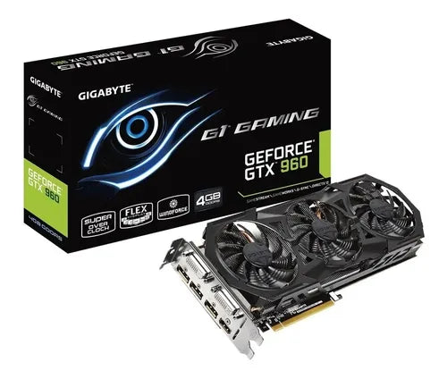 Tarjeta De Video 4 Gb Gigabyte Geforce Windforce Gtx 960