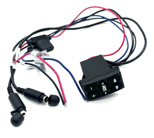 Receptor Bt Y Control Remoto Con Switch Ip65, Aux, Mtx Awbtc