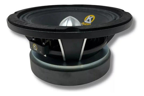Par Medio Rango Krack Audio 8 Kmd-880 250w Rms/500w Max Color Negro