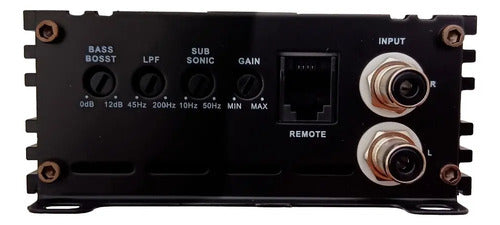 Amplificador Mini De 1 Canal 800w Max. Audiolabs Adl-s400.1d