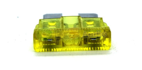 Paquete 10 Fusibles De 18x18x6mm 20a Verde Rockseries Atc20p