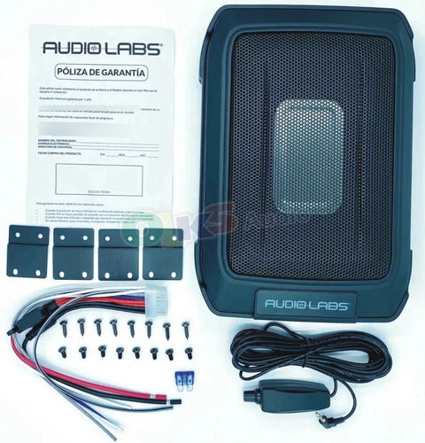 Subwoofer Amplificado Audio Labs Adl-sas68 1000w 6x8puLG Color Negro