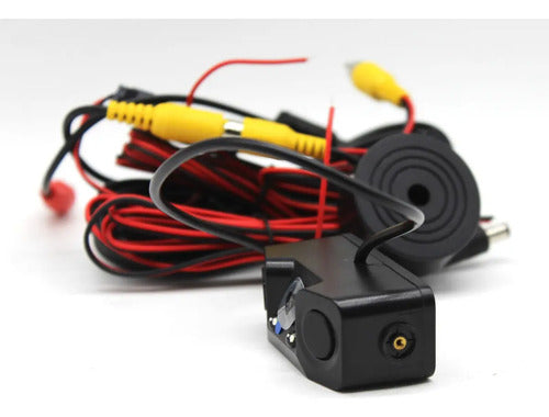Cámara Reversa  Con 2 Sensores Reversa Led Extreme Ex-2x1and