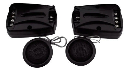 Set De Medios De 6.5 2 Vias 240 Watts Rockseries Rks-n652c