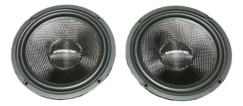 Set De Medios 6.5 Pulgadas 3vias 270w Rms Monster Elysium653