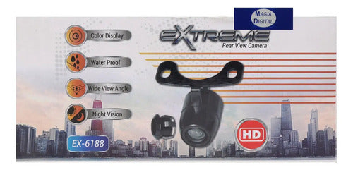 Camara De Reversa Vision Nocturna Automóvil Extreme Ex-6188