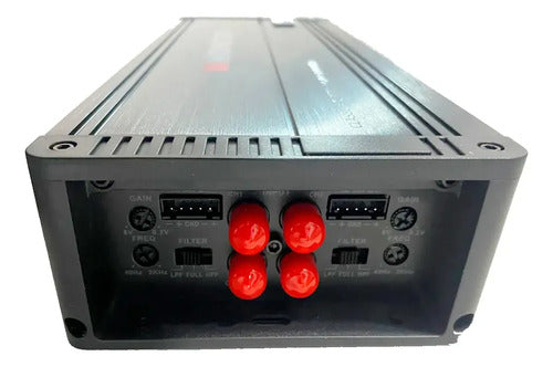 Amplificador 4 Canales X Voz Bajo 1920w Rms Monster Aam240.4