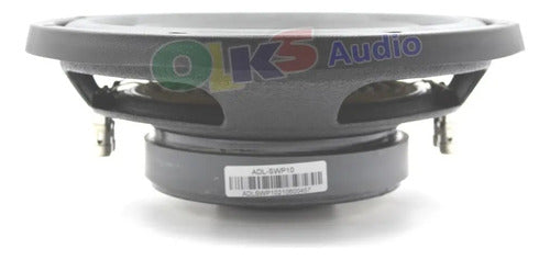 Subwoofer Plano 10'' 1000w. Max 4+4 Ohms Audiolabs Adl-swp10