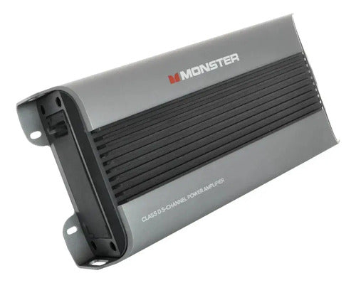Amplificador Marino 5 Canales Monster Auto Arc1300.5 2600w Gris